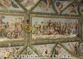 A tu per tu con le storie di Amore e Psiche: la Loggia di Raffaello a Villa Farnesina in versione digitale