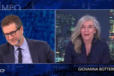 Botteri ospite di Fazio: “Ho messo la giacca per te…” 