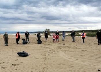 Clean Saturday in spiaggia a Campomarino.Tanti i rifiuti