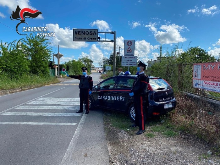 Controlli Carabinieri nel Potentino: otto persone denunciate