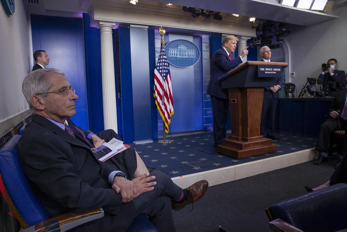 Coronavirus: Fauci in autoisolamento