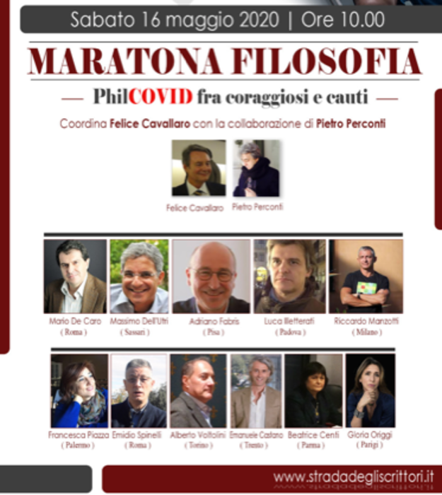 Coronavirus: filosofi a confronto tra ‘coraggiosi’ e ‘cauti’