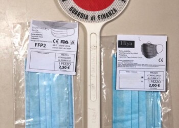 Coronavirus: mascherine non a norma, Gdf ne sequestra 72mila