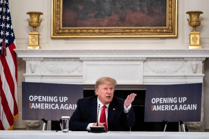 Coronavirus: Usa, altri 1.225 morti