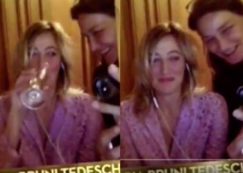 David, l’incursione di Carla Bruni e lo champagne: Valeria Bruni Tedeschi ruba di nuovo la scena
