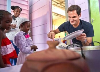 Federer dona un milione di dollari a 64mila bambini africani