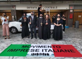 ‘Funerale’ imprese a Sanremo