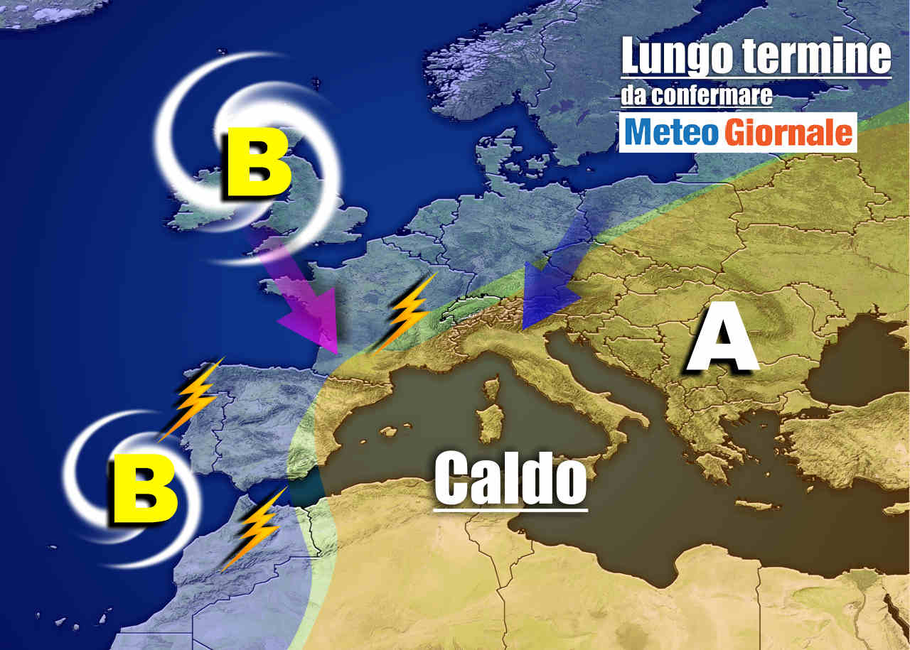 immagine 1 articolo meteo italia sino al 23 maggio sale il rischio canicola africana