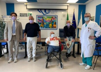 ‘Paziente 1’ Ancona testimonial ospedale