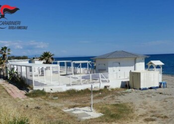 Sequestrato stabilimento balneare