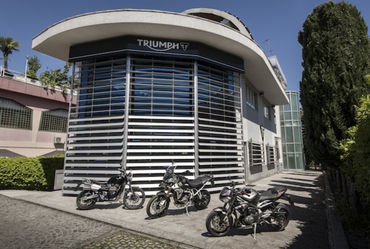 Triumph Motorcycles Italia riparte dalla nuova sede