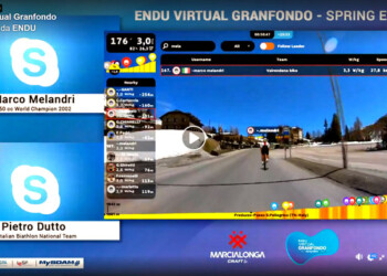 Virtual Marcialonga Craft con 500 ciclisti da nove nazioni