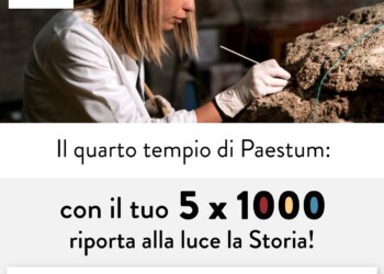 NUOVA RACCOLTA FONDI ART BONUS DEL PARCO ARCHEOLOGICO DI PAESTUM E VELIA, ANCHE ATTRAVERSO LA DESTINAZIONE DEL 5X1000