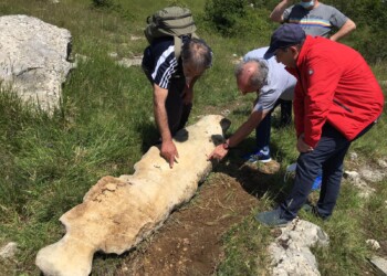 Parco Nazionale della Majella, ritrovato menhir del  neolitico