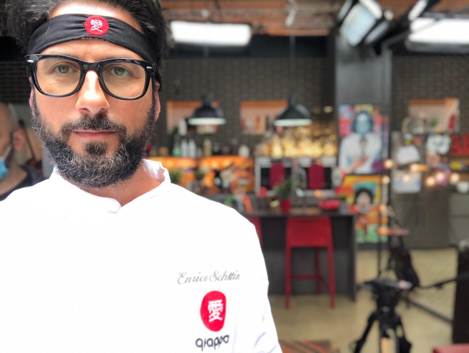 ENRICO SCHETTINO PORTA LA CUCINA GIAPPO NELLA NUOVA STAGIONE DI ALESSANDRO BORGHESE KITCHEN SOUND