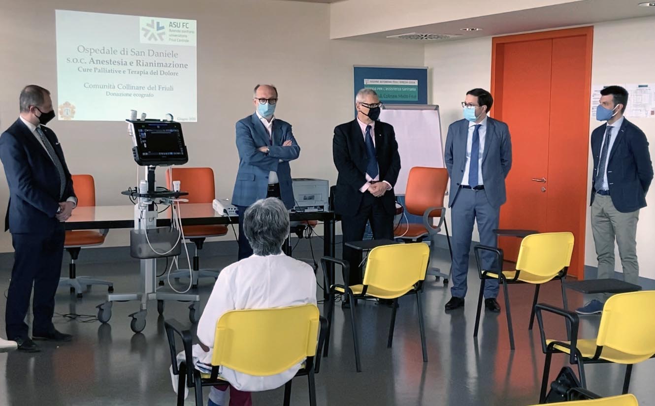 Salute: Riccardi, nuovo ecografo a San Daniele accresce valore ospedale