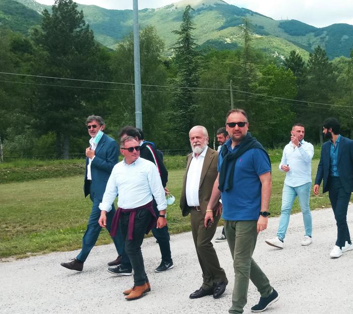 Calcio:Napoli, visionate strutture Castel Sangro per ritiro