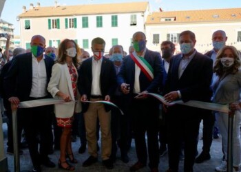 Chiavari, inaugurata passeggiata a mare