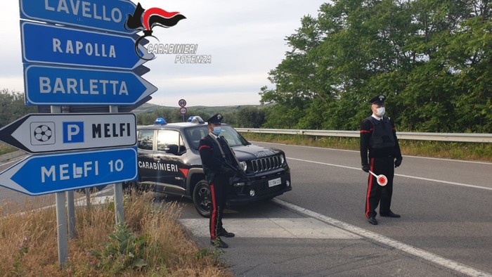 Controlli dei Carabinieri nel Potentino, 15 denunce