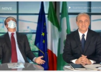 Crozza- Fontana/Gallera: “Le donazioni si fanno senza dirlo e poi chi si aspettava quelli di Report?”