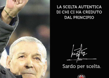 Gigi Riva testimonial dei prodotti tipici sardi Dop e Igp