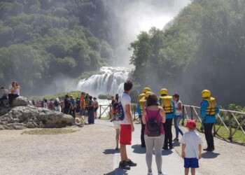 In aumento sul 2019 visitatori Cascata delle Marmore