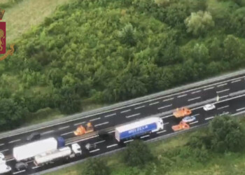 Incidente in A1:padre bimbe arrestato