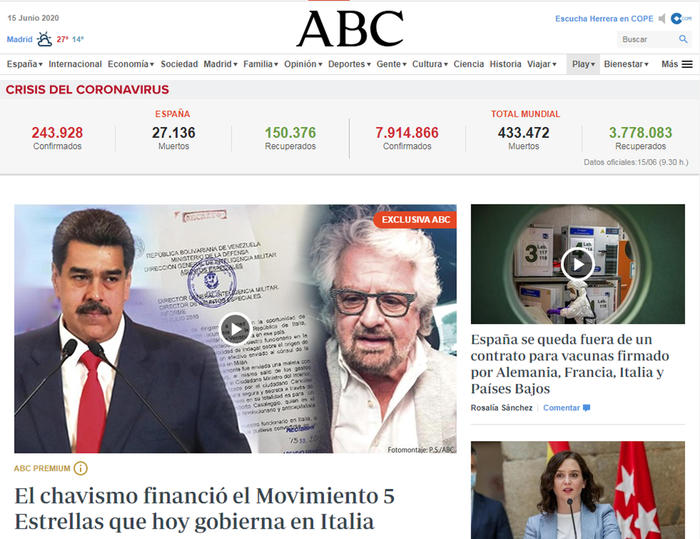 M5S: console Venezuela, tutto falso