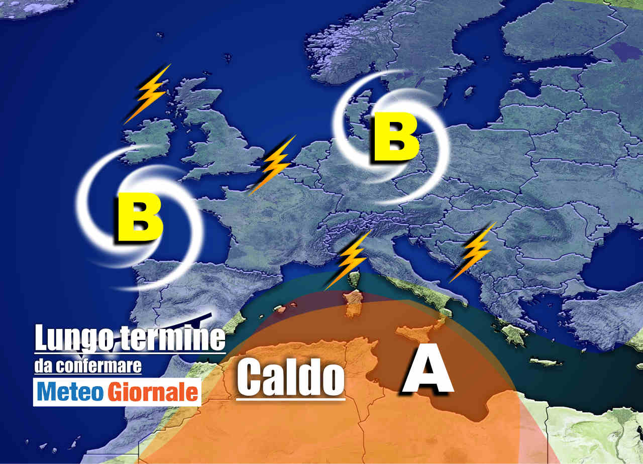Meteo Italia sino al 6 luglio, subito CRISI: ipotesi PEGGIORAMENTO