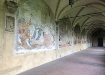 Restauro lunette S.Maria Novella, danni dal ’66