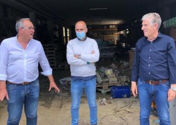 Sopralluogo Nicchi ad Avigliano e Montecastrilli, dopo alluvione