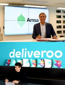 Sostenibilità: accordo Deliveroo-Amsa per l’ambiente 