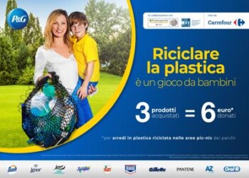 Sostenibilità: P&G con Corepla, campagna a favore di Federparchi 