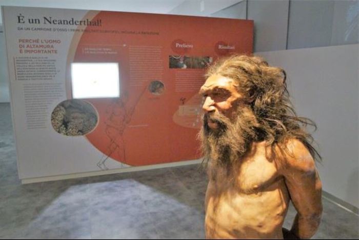Uomo di Altamura in 3D alle Giornate Ue