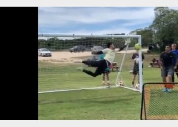 Usa, l’allenamento volante del portiere