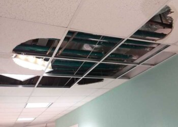 Acqua in Farmacia ospedale Vasto, cede parte controsoffitto