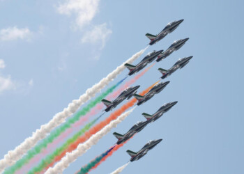 Arrivate a Genova Frecce Tricolori, sorvoleranno nuovo Ponte
