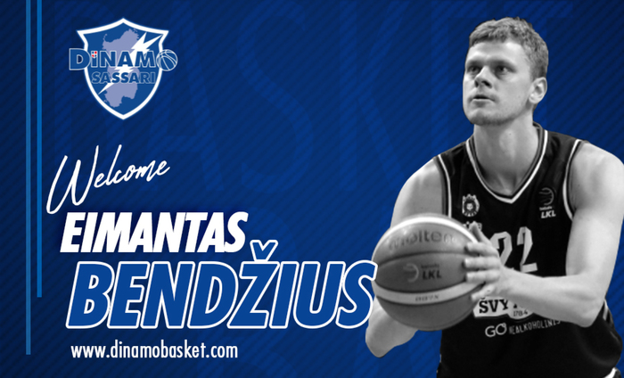 Basket: nuovo colpo Dinamo, preso il lituano Bendzius