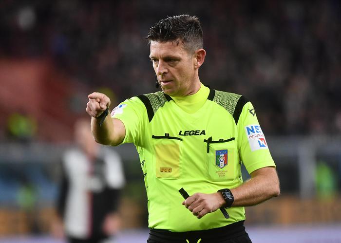 Cambia arbitro Napoli-Roma, sarà Rocchi