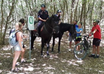 Ccf a cavallo presidiano il Conero