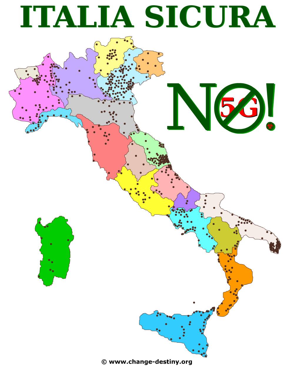 “Italia Sicura NO 5G”