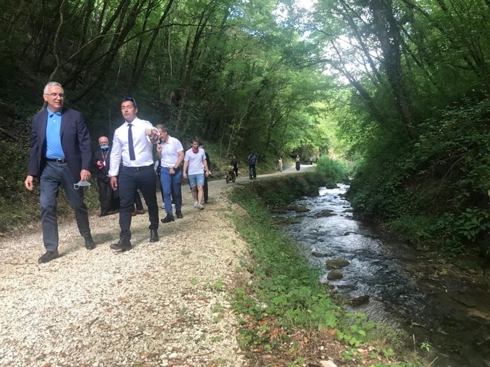 Ciclovie: inaugurato “Percorso delle acque” a Pieve Torina