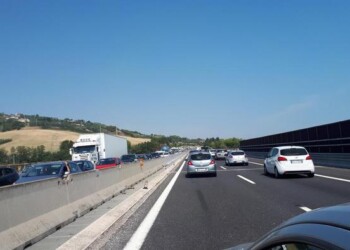 Disagi A14, code e rallentamenti tratto sud Marche