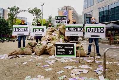 Fase 3: attivisti a Bruxelles, fondi Ue diano priorità a persone e Pianeta 