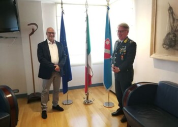 Gdf Molise: Gen. Refolo in visita ufficiale da Toma