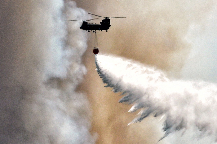 Grecia: vasto incendio nel Peloponneso