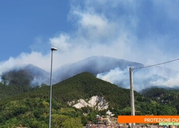 Incendio Arischia: riprese operazioni spegnimento