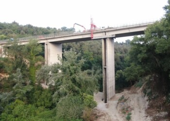 Iniziata fase spinta viadotto Montoro
