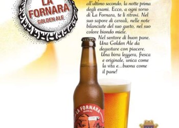 ‘La Fornara’, una birra fatta anche con il pane