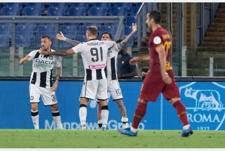 La Roma crolla con l’Udinese e l’Atalanta piega anche il Napoli che dice addio al sogno Champions
